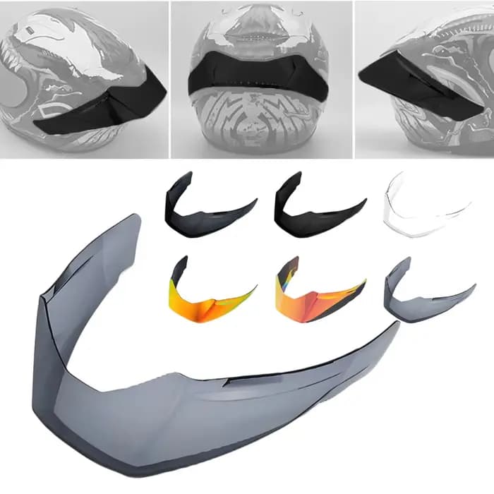 Becquet de casque de moto