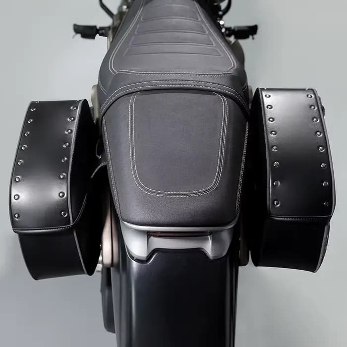 Sac latéral de moto rétro universel