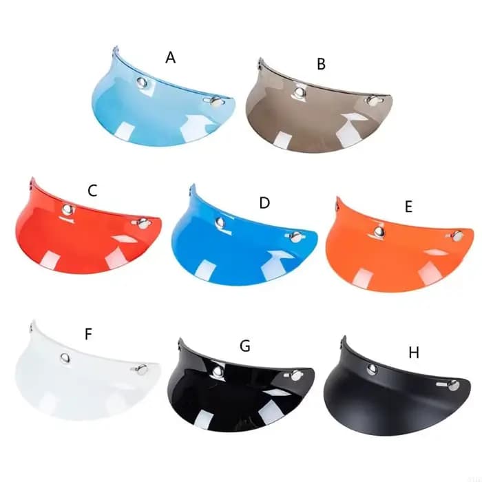 Casque à 3 boutons-pression pour lentille de pointe pour pare-soleil