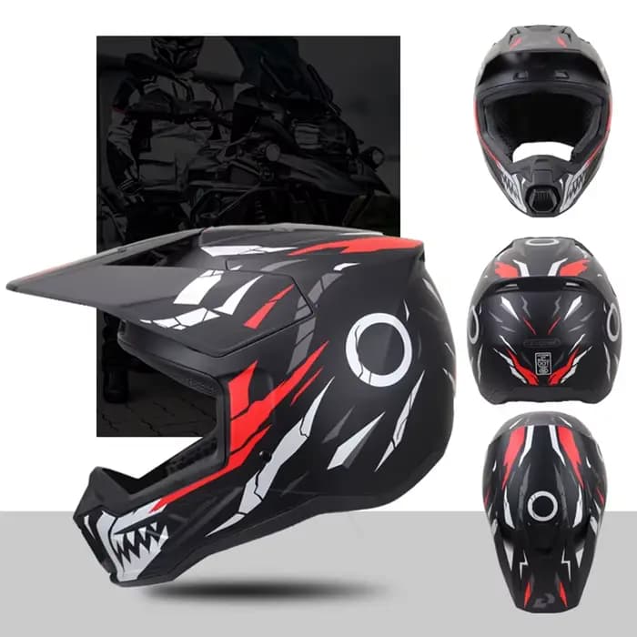 Casque tout-terrain pour moto 906