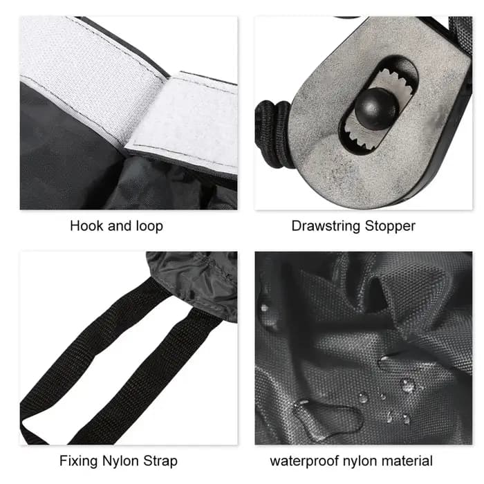 Jupe de pulvérisation réglable en nylon pour kayak, housse imperméable, accessoire de sport nautique
