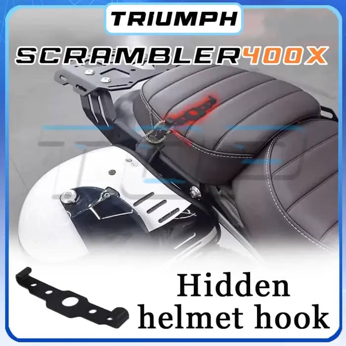 Serrure de casque dissimulée