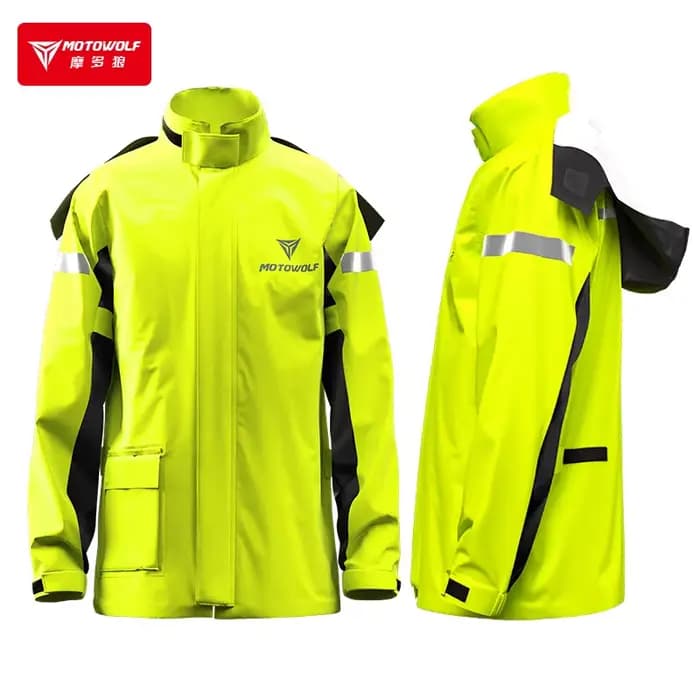 Combinaison de Pluie Fendue pour Moto