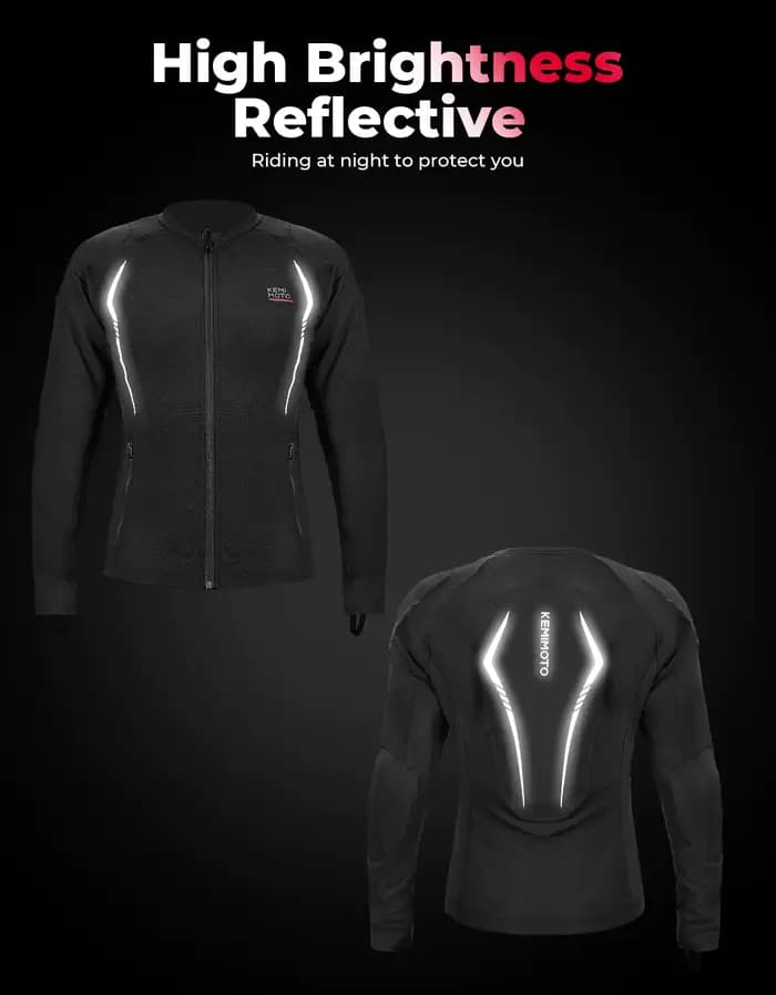 Veste de moto d'été pour hommes et femmes