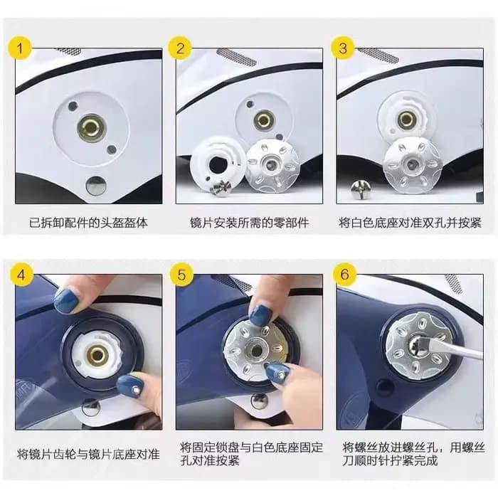 Visière de casque de Moto pour YEMA 801 802 805 856 858