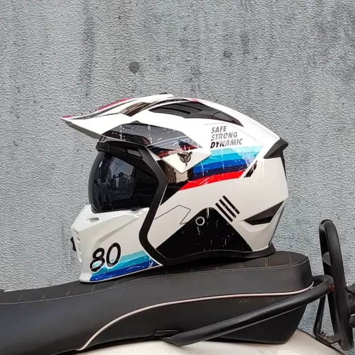 Nouveau Casque de Moto Vintage