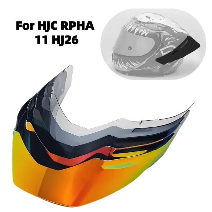 Becquet de casque de moto