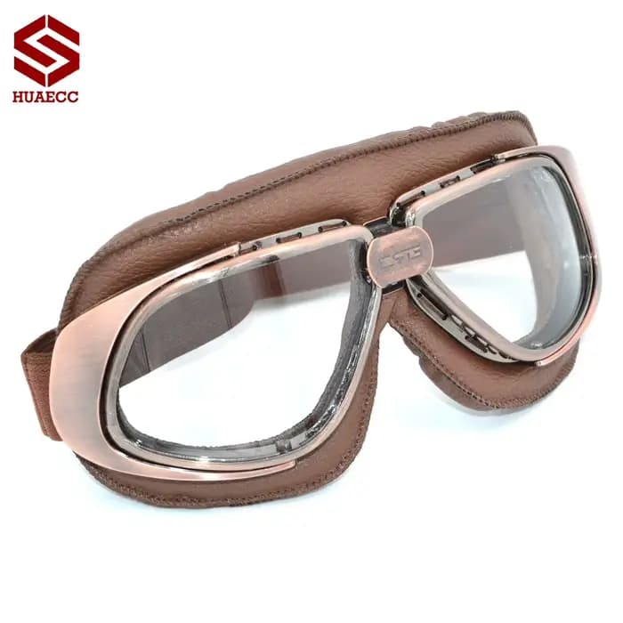 Lunettes de casque de moto