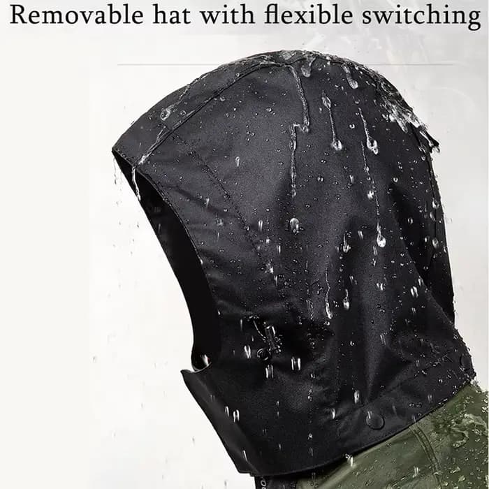 Imperméable d'extérieur imperméable pour moto pour homme
