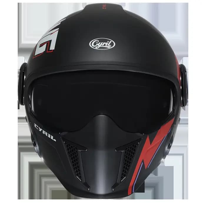 Casque intégral de Moto modulaire casques ouverts Double lentille DOT ECE approuvé CYRIL OP12A homme femme