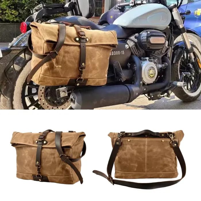 Sac à dos de moto Vintage pour hommes
