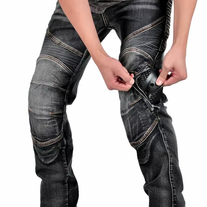 Pantalon de moto en aramide pour homme