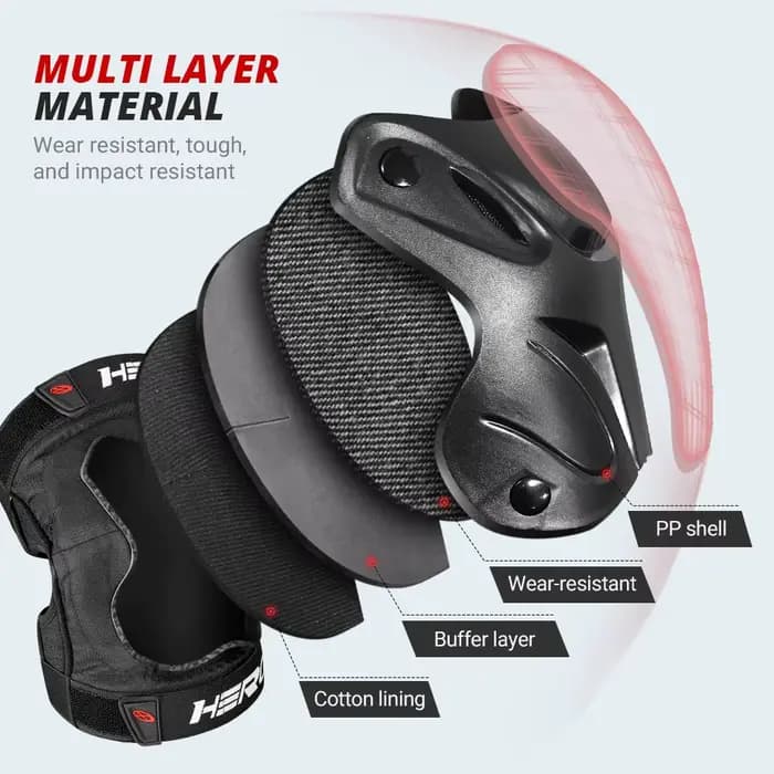 Protection des genoux et des coudes pour moto