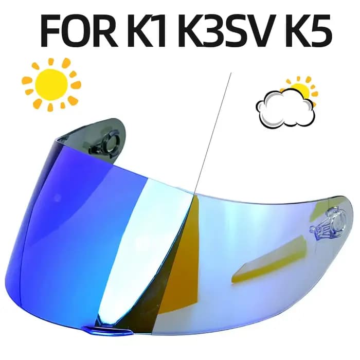 Visière photochromique pour AGV K5 K5S K3SV K3-SV K1 K1S