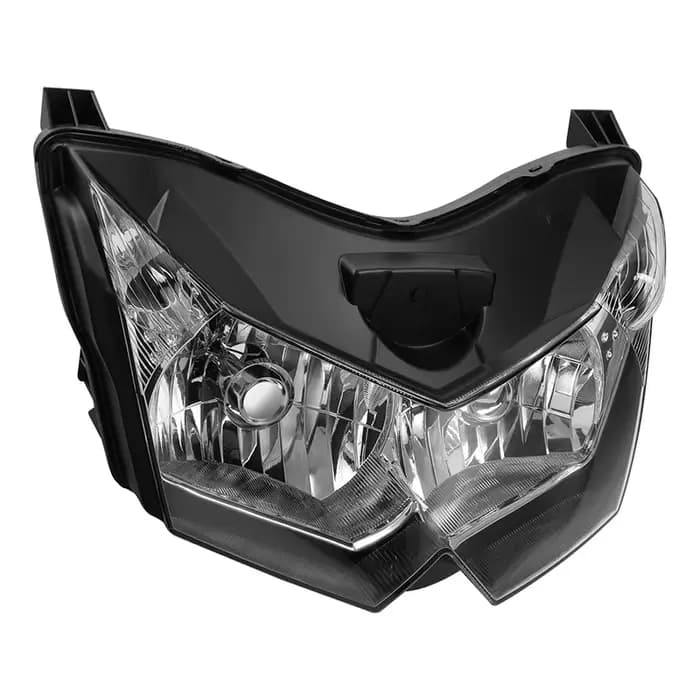 Ensemble de phares de moto transparents pour Kawasaki Z1000 2007-2009 Z750 2007-2010