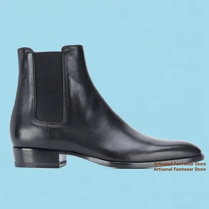 Bottes Chelsea à bande élastique pour hommes