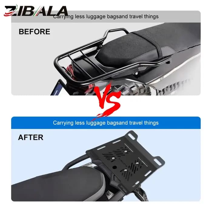 Pour Loncin VOGE 300 RALLY 300 GY 300RALLY 300GY 2024 2025 CRF300L – Support de bagages arrière