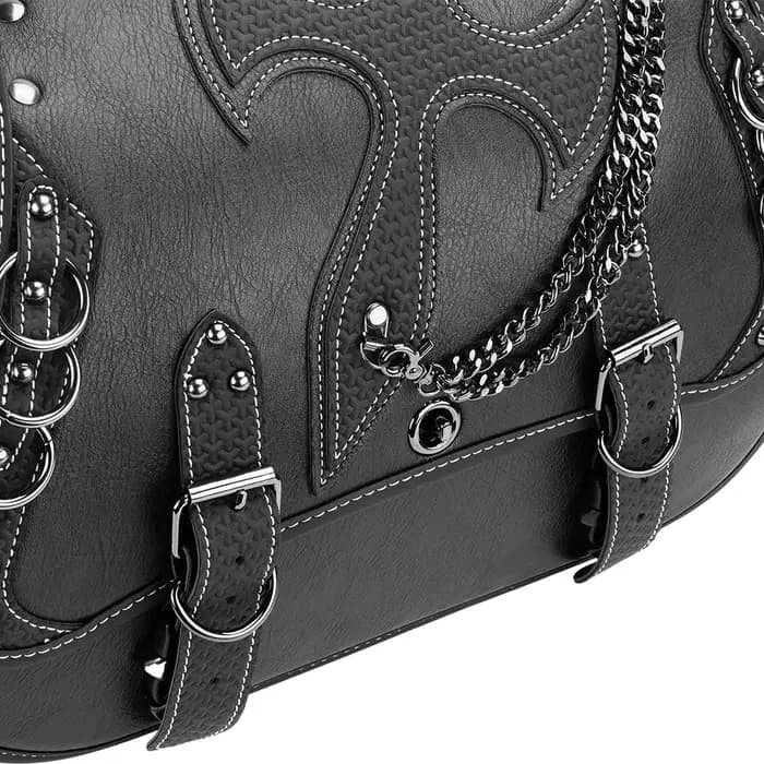 Sacs de selle de moto rétro en cuir PU
