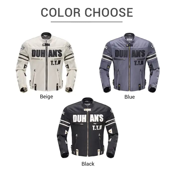 DUHAN – veste de Moto pour hommes