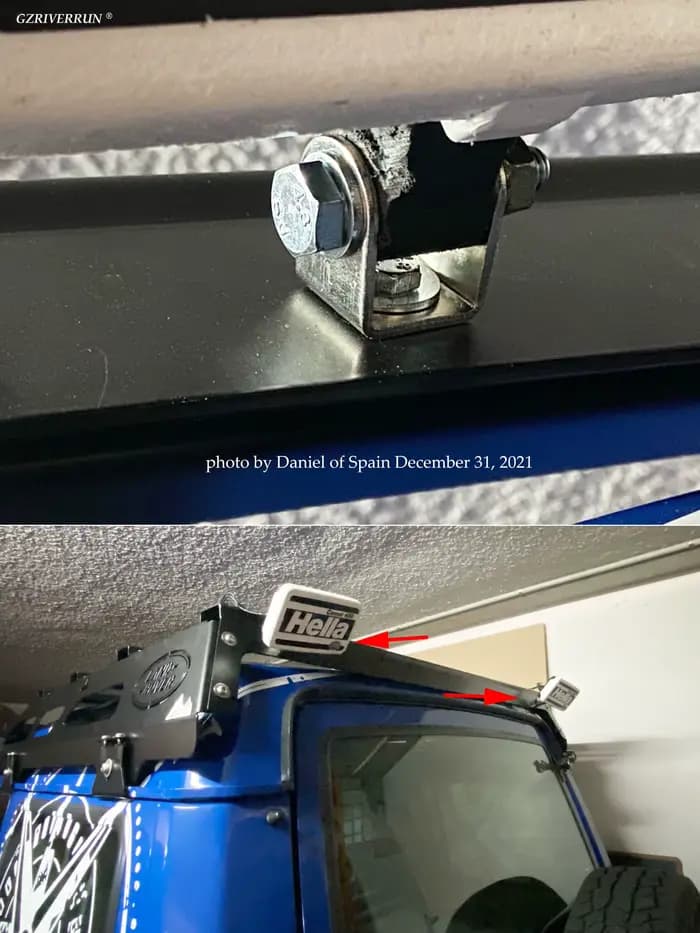 Support de fixation pour phare et projecteur en acier inoxydable pour moto Cafe Racer Custom