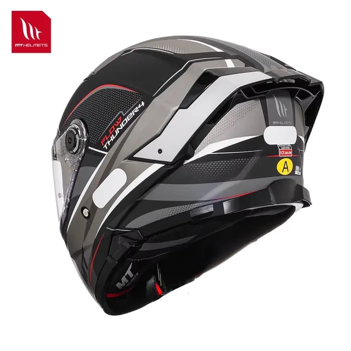 Casque de motocross Thunder 4 MT casques de moto course intégral Double boucle