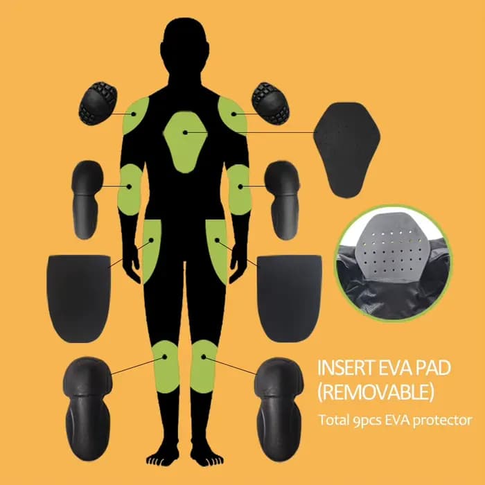 Veste de moto d'été imperméable et respirante
