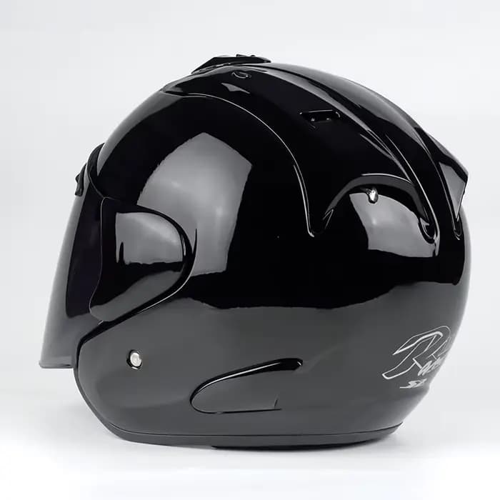 SZ Ram3 demi-casque noir brillant hommes et femmes moto tout-terrain été course Casque de sécurité