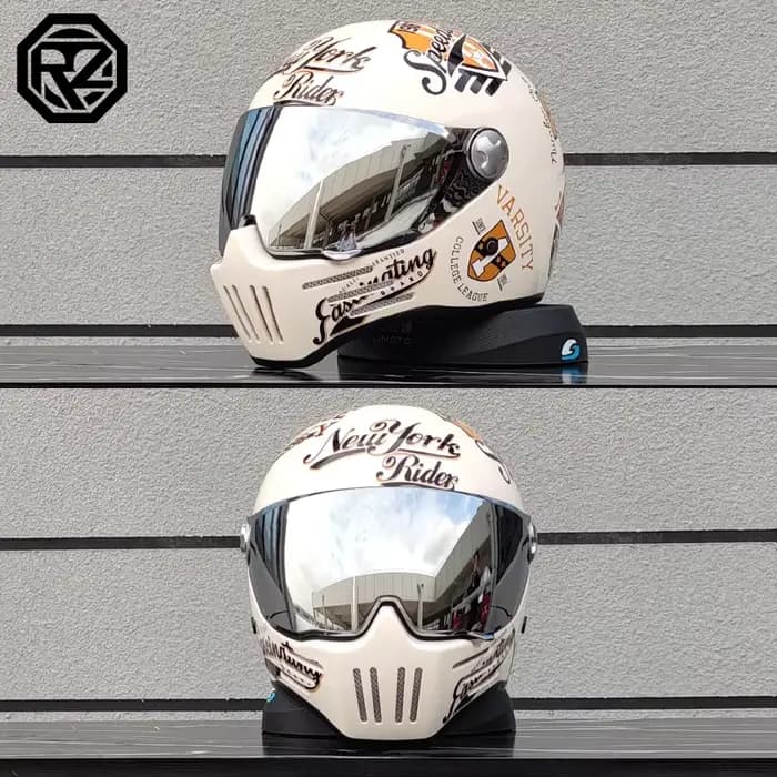 Casque de moto intégral casco
