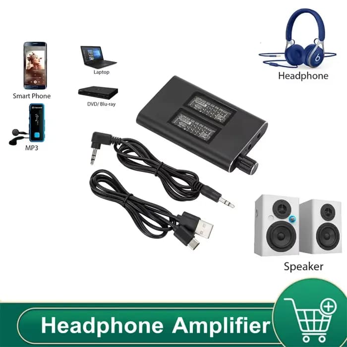 Amplificateur d'écouteurs HIFI portable, audio, commutateur de gain à 2 étages, fonction d'amélioration, MMX In, sauna, sortie de téléphone pour iPhone