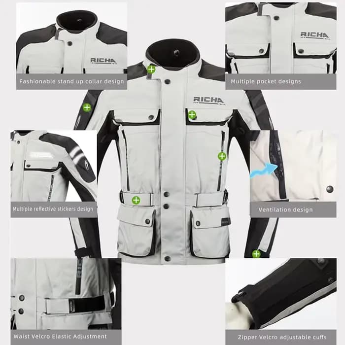 Parade HA-Veste et Pantalon de Moto pour Homme et Femme