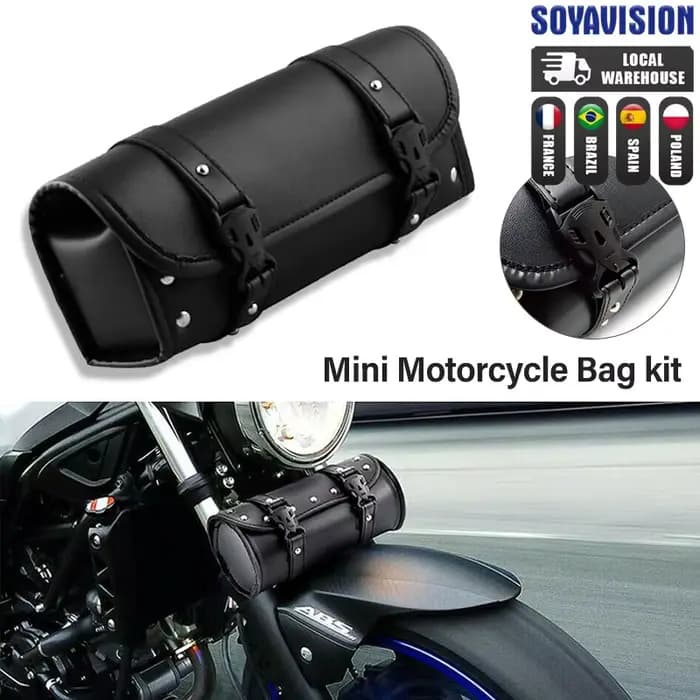Sacoches de moto en cuir PU