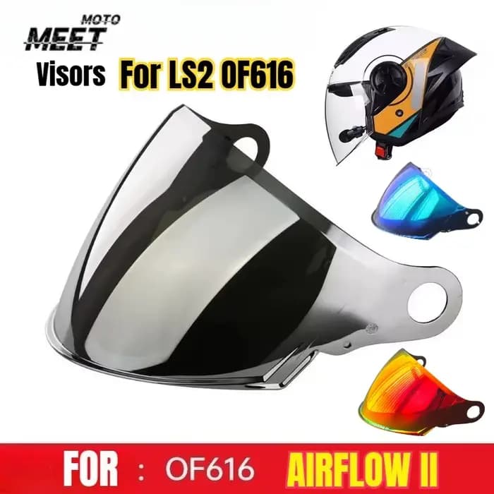 Visière pour casque ouvert LS2 OF616 AIRFLOW II