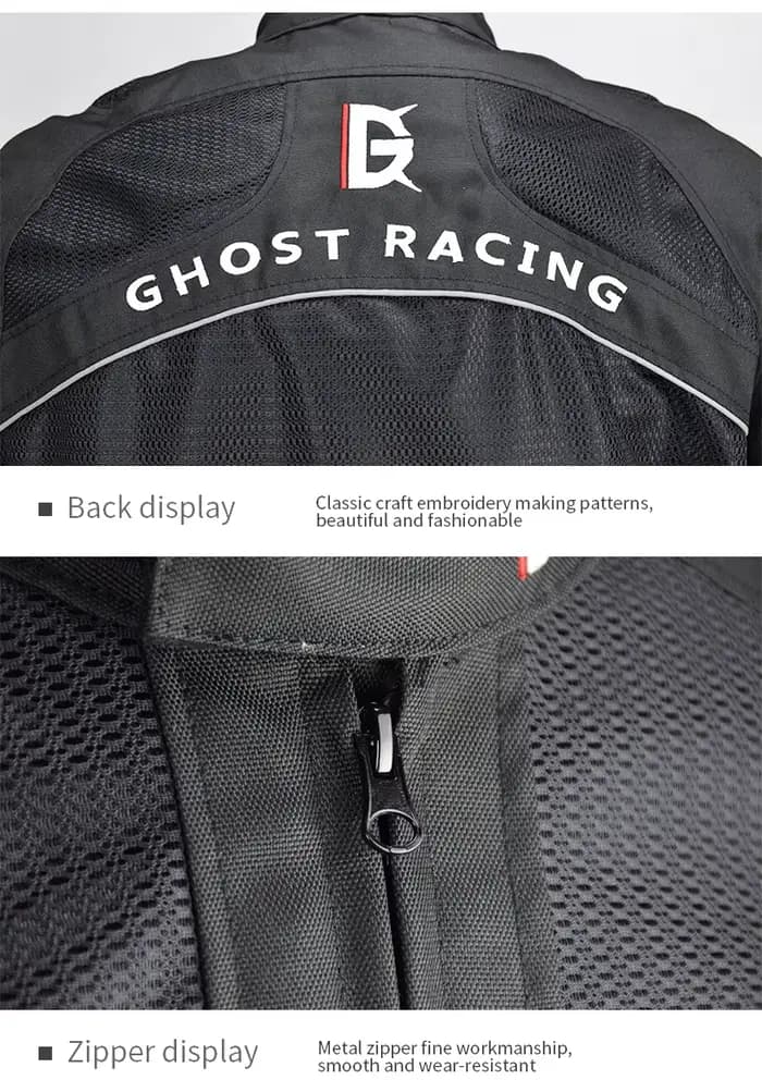Veste d'armure de moto pour hommes