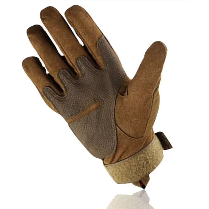 Gants tactiques à coque rigide en cuir Super Fiber pour hommes