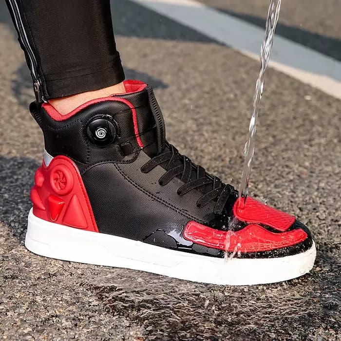 Bottes de moto imperméables pour hommes