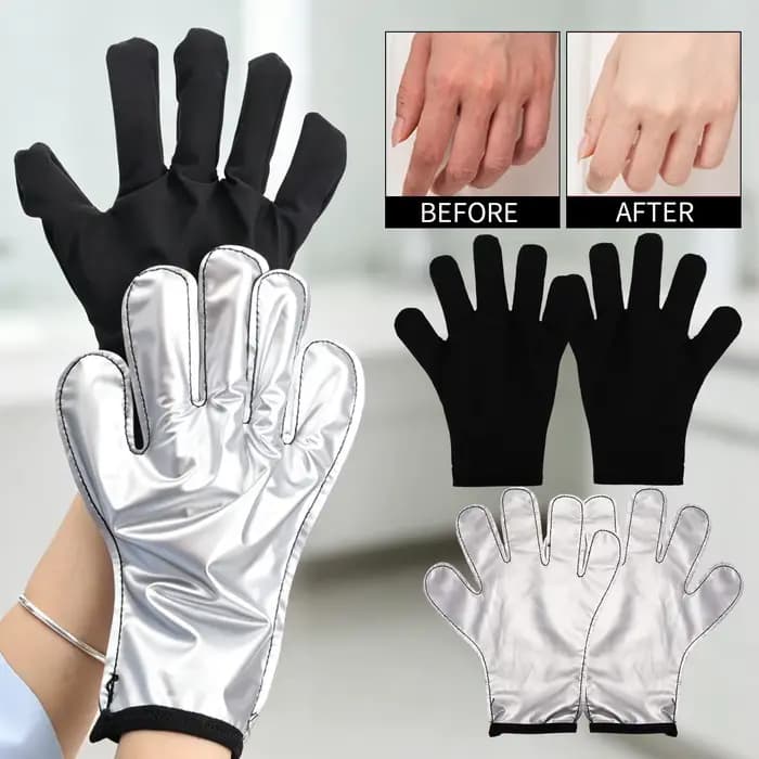 Gants hydratants exfoliants pour prévenir la sécheresse des mains, laissent les mains lisses et douces, soin nourrissant en profondeur, outil de soin des mains réutilisable pour spa