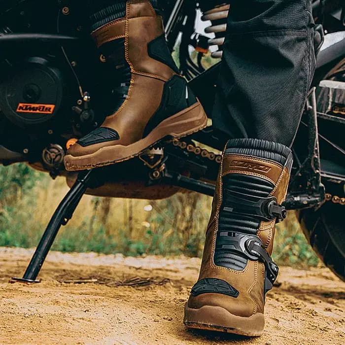 Bottes De Motocross imperméables Botas De Moto Anti-chute