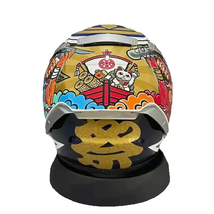 X-quatorze Casque chat bleu