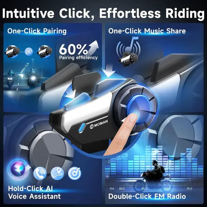 Moman – interphone de moto H2S