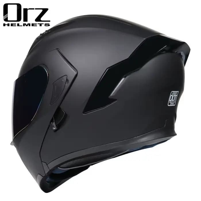 Casques de moto modulaire à double visière