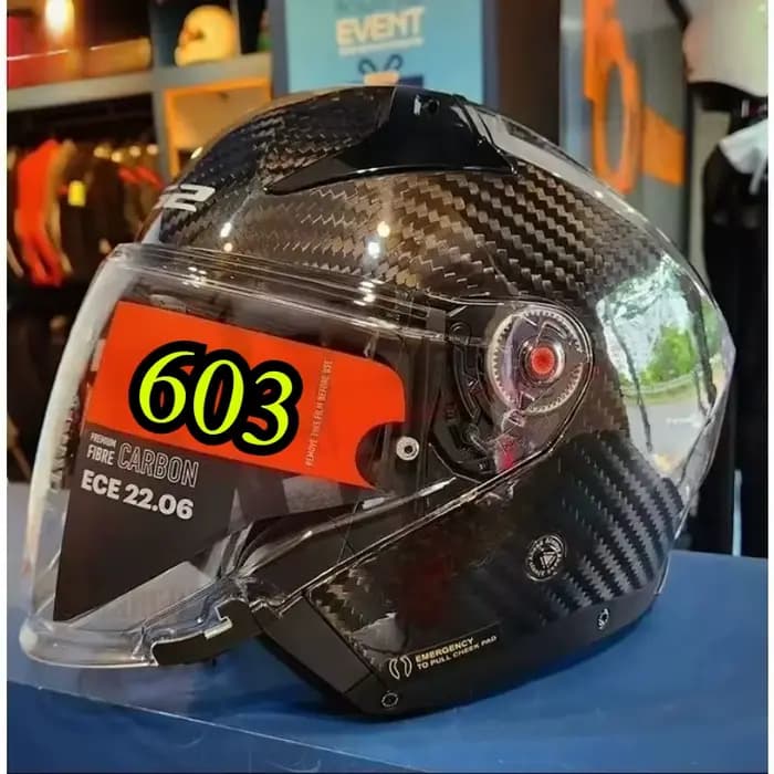 Lentilles transparentes noires pour casque LS2 OF603 INFINITY II