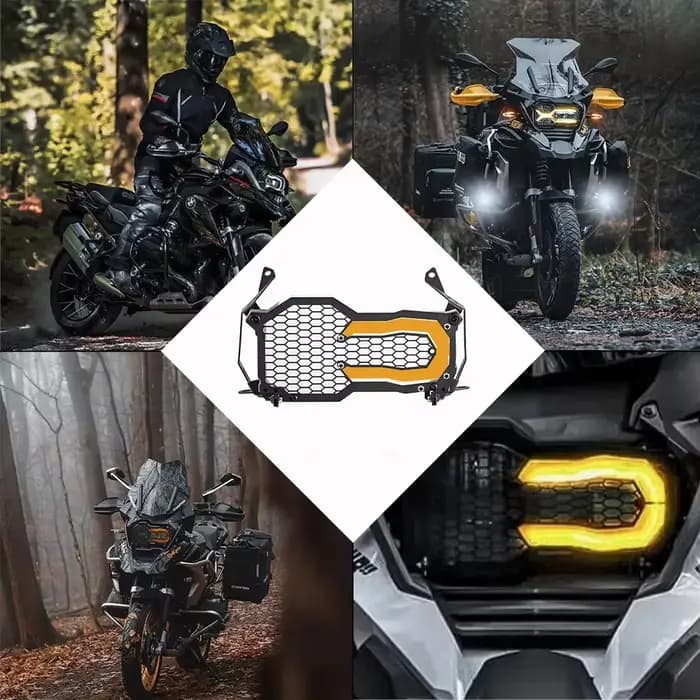 Grille de Protection des phares de moto