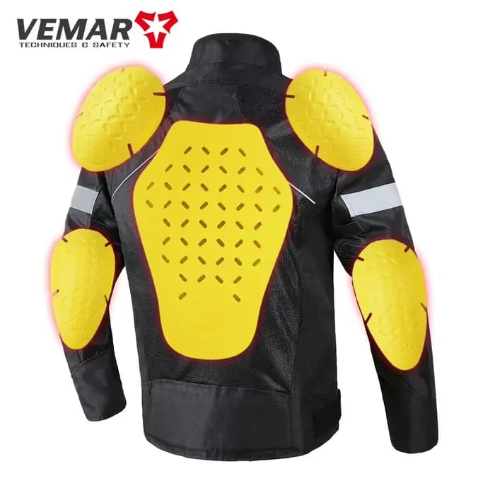 Veste en maille respirante pour moto