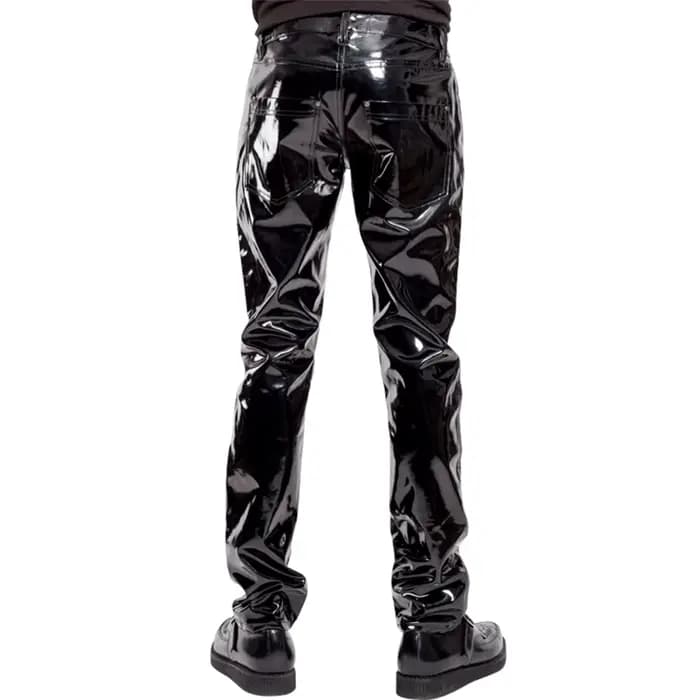 Pantalon de moto en cuir pour hommes