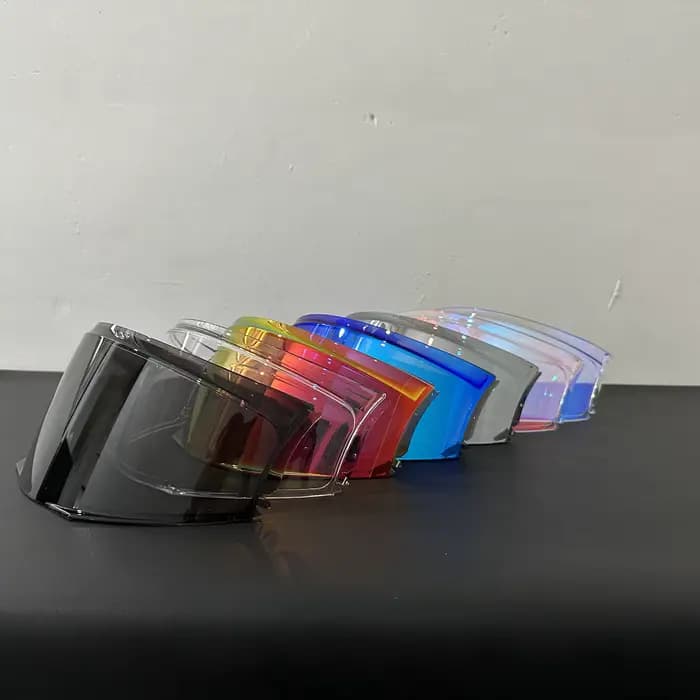 EVO ES casque visière lentille moto modulaire rabat avant