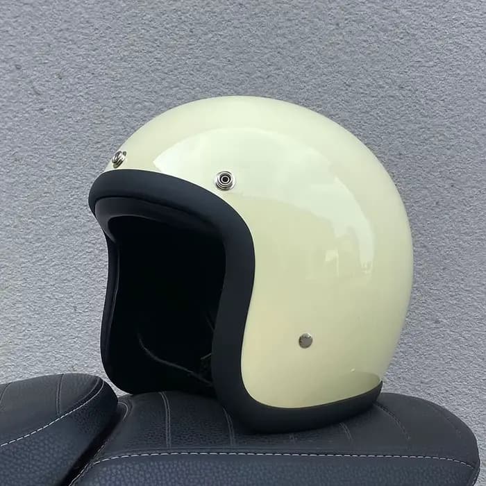 Véritable Vintage TT & COCASCOS mode Moto casque rétro Scooter équitation visage ouvert 3/4 Jet Casco