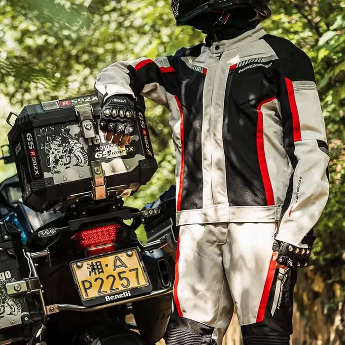 Veste de moto imperméable homme Jaqueta Motocicl résistant au froid Motocross