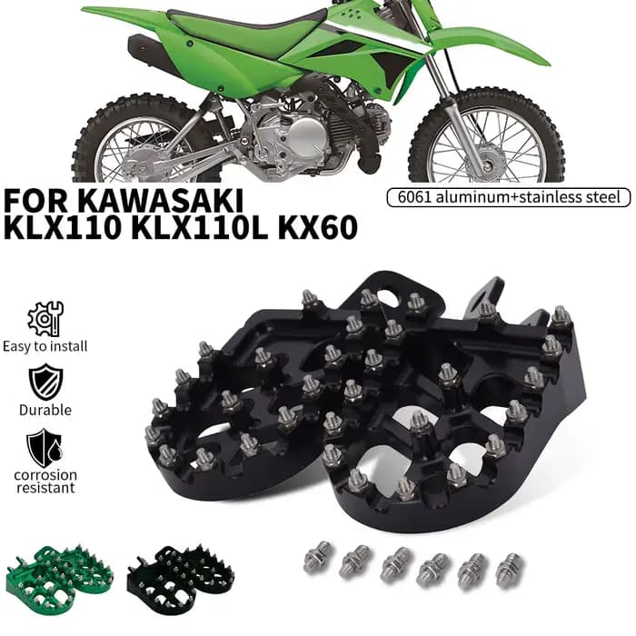 Accessoires de moto repose-pieds pédale