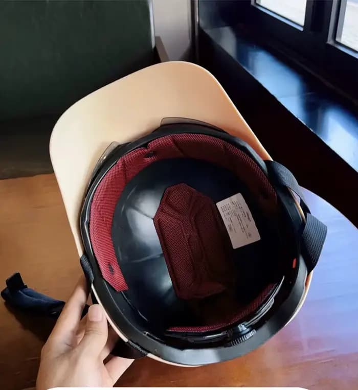 Casque de moto rétro universel quatre saisons unisexe pour cruiser américain