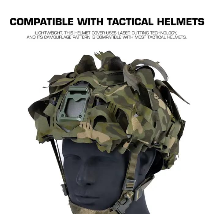 Housse de casque légère Poseidon Defense découpée au laser